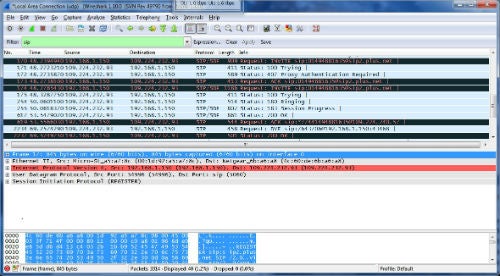 Successful SIP-based call