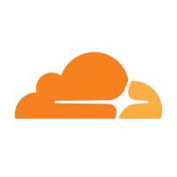 Cloudflare logo.