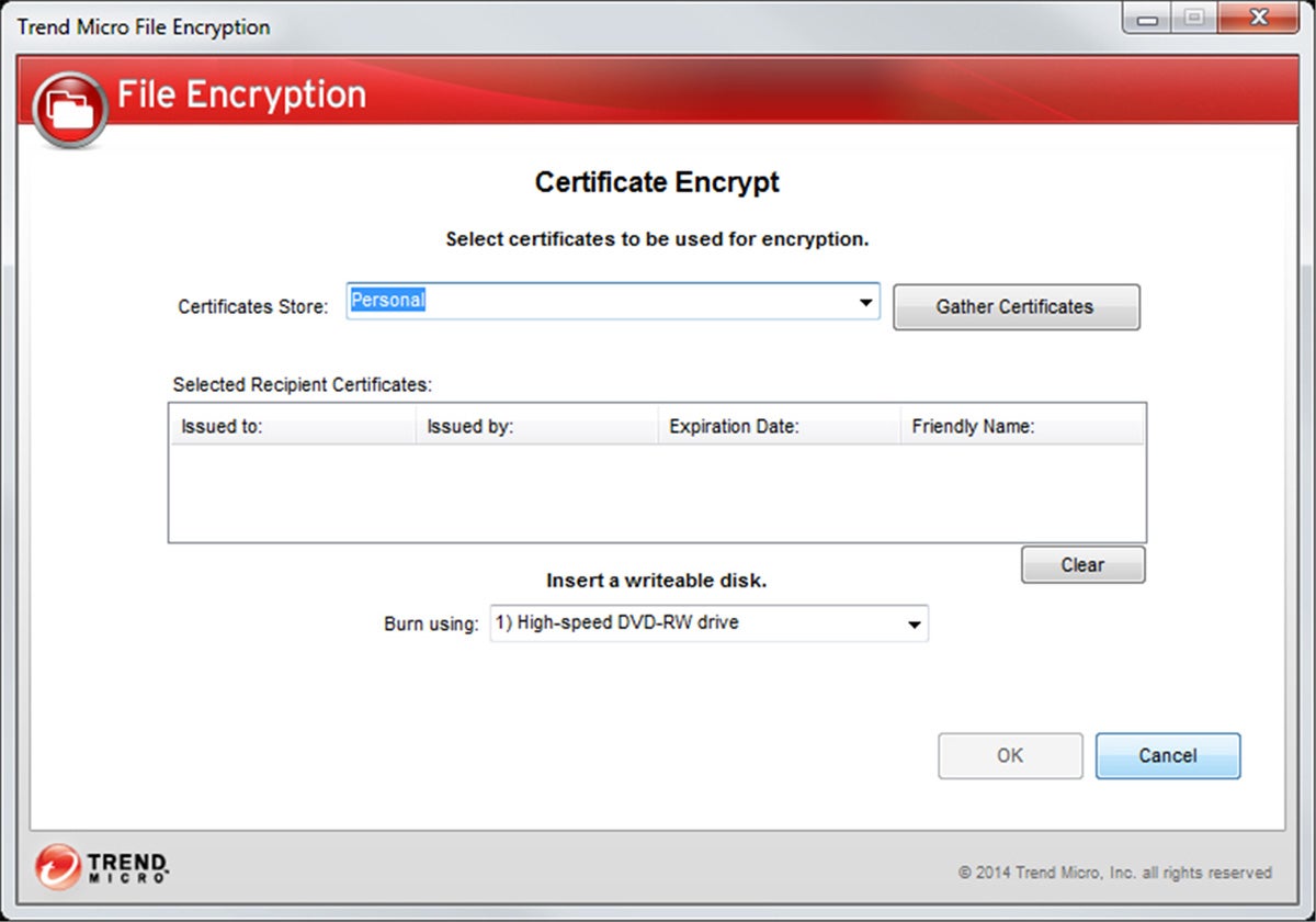 Trend Micro interface.