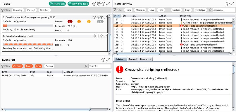 Burp Suite screenshot.