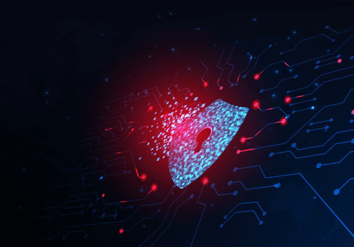 Shield destroyed on electric circuits network.