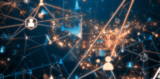 Visual rendering of a network protocol.