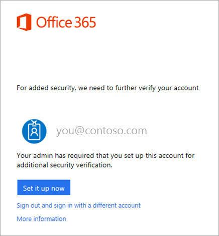 Figure 2 - Microsoft MFA.
