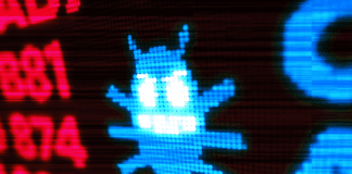 Cyber attack by a computer worm.